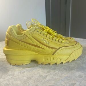 Women’s Fila Yellow Disruptor 2